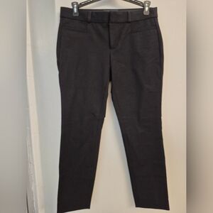 Banana Republic Sloan High-Rise Black Ankle Pant